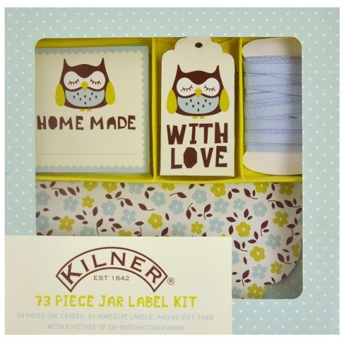Kilner Jar Label Kit x 73 Piece (24 Paper Jar Covers / 24 Adhesive